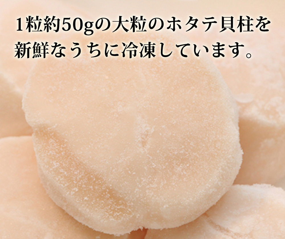ほたて貝柱　大粒